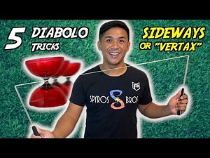 Learn 5 SIDEWAYS Diabolo Tricks "Vertax" in 10 Minutes (Beginners) | Diabolo Tutorial #10