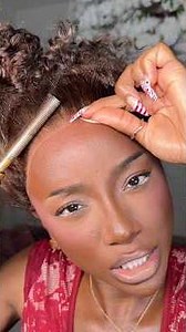 Each individual strand changed from human to synthetic 😭 be careful with these hair companies #fy