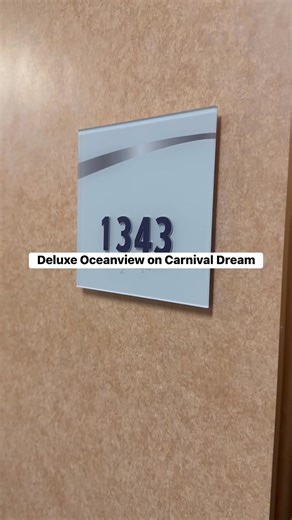 This deluxe oceanview on the Carnival Dream is perfect for families! | Alex Roberson