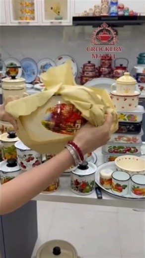 Lüks Emaye Tencere ve Kase Çeşitleri | Crockery Mahal Mutfak Alışverişi