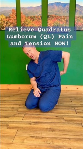 How to Relieve Quadratus Lumborum (QL) Pain | Relieve Lower Back Tension #lowbackpain #mobility