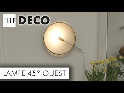DIY decor: create an original wall light with a sieve | Elle Déco