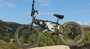 Electric BMX With Friction Drive