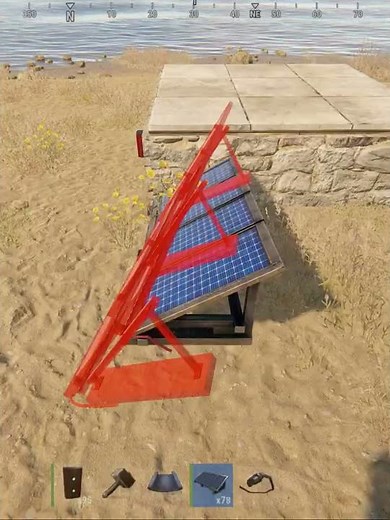 [PATCHED] Hide Solar Panels in Foundations & Walls to Surprise Raiders in Rust #rust #shorts