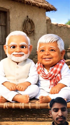 Funny Video: 🤣 Modi Ji & Lalu Ji Ki Dosti | Hilarious Comedy Show 😂 #viral #trending #shorts