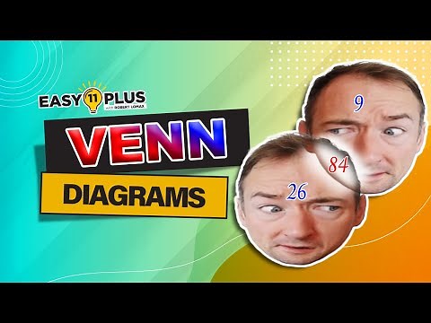 11+ Maths | Venn Diagrams | Easy 11 Plus LIVE 147