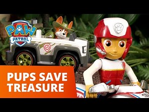 PAW Patrol - Pups Save A Treasure Hunt Toy Pretend Play Rescue For Kids