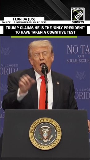 Trump claims he is the ‘only president’ to have taken a cognitive test, targets Ex-US Prez Obama