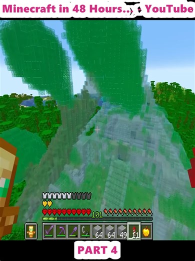 Rebuilding Minecraft Structures in 48 Hours Challenge