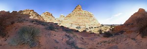 North Teepees - 2 Vermilion Cliffs National Monument 360 Panorama | 360Cities