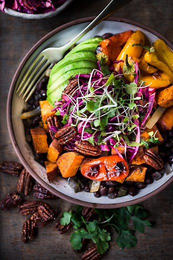 Spicy Mexican Oaxacan Bowl