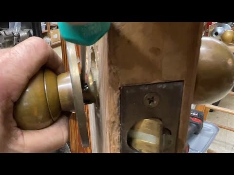 dealing with Sargent 8 Line Knobs, how to remove/rekey