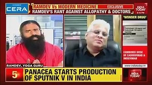 21K views · 657 reactions | "I never said anything against health workers. It was not my statement, I was reading a WhatsApp message": Ramdev | Rahul Kanwal | Facebook