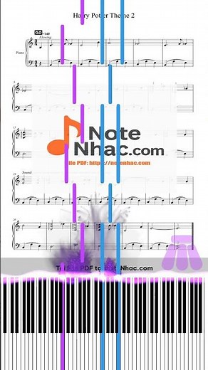 Harry Potter Theme 2 | Free Sheet PDF | Beginner Piano Tutorial