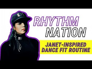 Janet Jackson - RHYTHM NATION | 😎 6 Min Cardio Dance Routine that is LIT🔥🥵