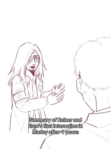 Eren and Reiner's Reunion: A Marley Encounter