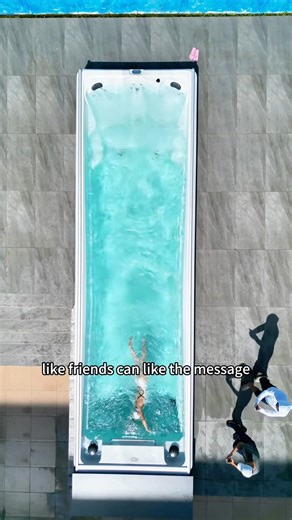 This will be popular in the yard in the future #smartspa #hottub #pool #swimmingpools#smartheatedswimmingpool #infinitypool #heatedpool #smartpool #jacuzzi #relaxation #luxuryhome #gardendesign #villa #hotel #smarthome #aleadhome | Chinasunrippleaquatics | Facebook