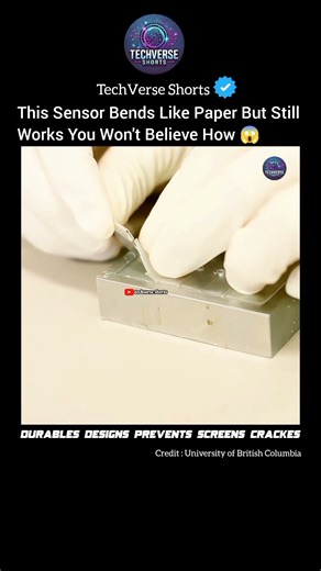 Next-Gen Flexible Sensor Could Transform Future Devices 🔥#shorts#engineering