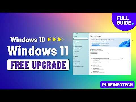 Windows 10 Upgrade to Windows 11 for FREE - Before End of Life on October 14, 2025
