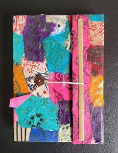 Handmade Lokta Paper Journal: Eco-friendly Natural and Organic Floral Cover, Notebook With Real Flowers - Etsy Canada