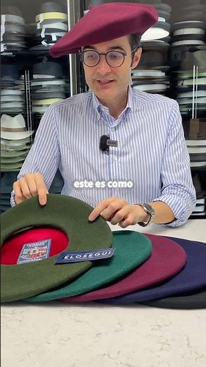 👉 Boina Elosegui en varios colores 🎨 | Tradición y estilo en Sombrerería Yoqs