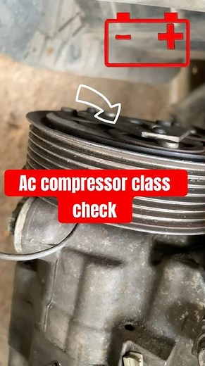Ac compressor class check || ac compressor not working car. #automobile
