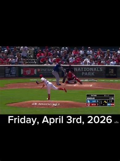 Ohtani’s first career homw run VS Ohtani’s first home run of 2026