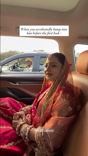 Indian Bride First Look | Groom Reaction | Couple Goals | Romantic Couple | Lehenga | Wedding Look