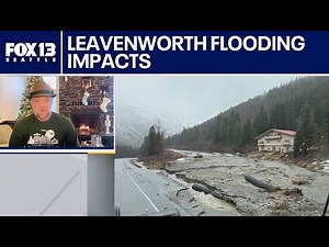 A closer look at the flooding impacts in Leavenworth, WA | FOX 13 Seattle