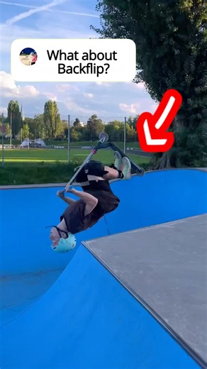 Only 0.001% can do THIS! 😱 #scooter #skatepark #scootering