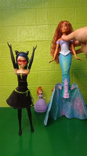 BEST TRANSFORMING DOLL MIRACULOUS AND DISNEY ARIEL