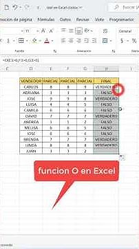 Como aplicar o usar la función O en Excel 📊💯📈📉😭😓🎉👋🎊🙏💵🤦🏻‍♂️🤩