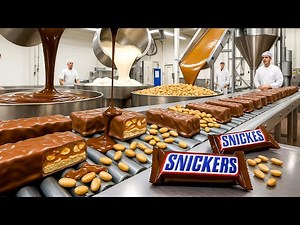 How Snickers Are Made In A Factory