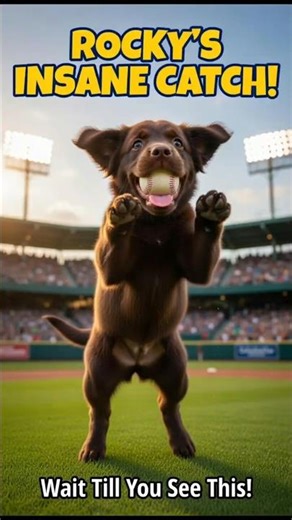 Rocky Makes an Insane Center Field Catch!