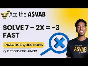 ASVAB Math: Solving Linear Equations & Volume Word Problems Explained!
