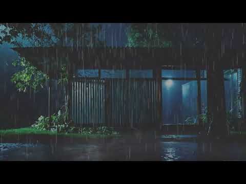 This easy for Insomnia Relief & SLEEP FASTER with Gentle RAIN Sounds (No Thunder) Black Screen