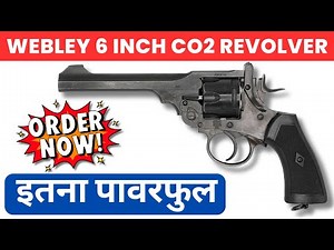 Webley 6 Inch CO2 Revolver | Honest Review with Firing Test!