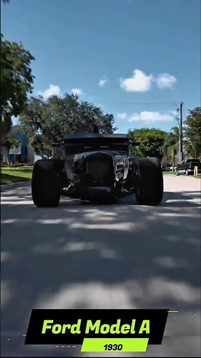 Hot Rod Based on 1930 Ford Model A: Inspired by Formula 1