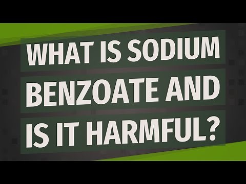 What is sodium benzoate and is it harmful?
