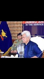 LG Sh.Manoj Sinha chaired a high-level security meeting today at PCR,...