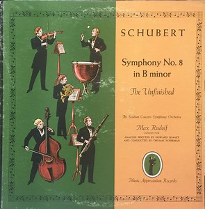 Franz Schubert, Music Appreciation Symphony Orchestra, The Stadium Symphony Orchestra - Symphony No. 8 In B Minor