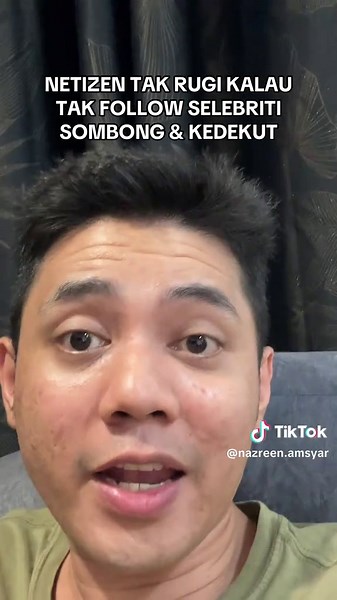 AWAS EHHH!!! SEGELINTIR NETIZEN NI ADA KERJA MAKAN GAJI!!! KAU YANG TERPALING SELEBRITI TU, KALAU NETIZEN DAH TAK SUKA KAU, BUKAN KATA SOCIAL MEDIA JER, HABIS KARYA KAU NETIZEN ABAIKAN!!! MASA TU DAH TAK ADA JOB TAK ADA GAJI!!! BUAT MUKA KESIAN KAH? BERTINDAK SEBELUM NETIZEN BERTINDAK!!! #shouldbeme #tiktok #tiktoknews #awareness #GLOBALSUMUDFLOTILA