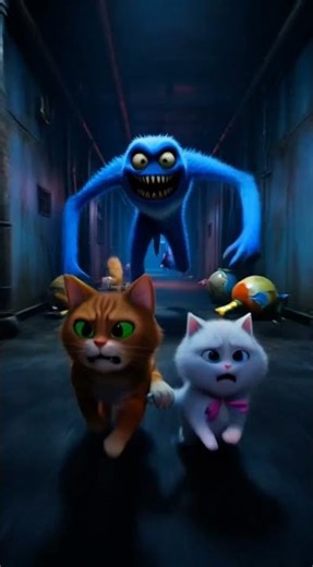 Brave Cat SAVES Girlfriend from HUGGY WUGGY! 😱🐈 (Poppy Playtime)