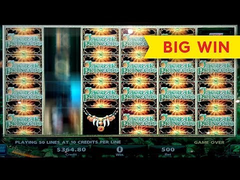 Jaguar Princess Slot - $10 MAX BET - GREAT SESSION!
