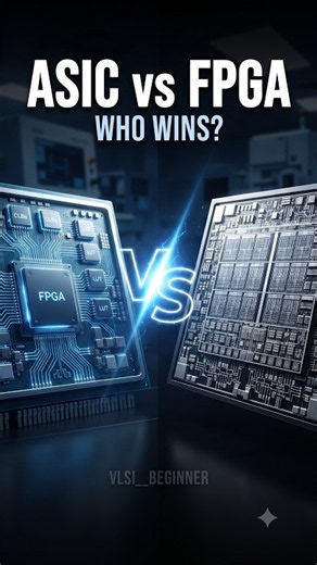 ⚡ ASIC vs FPGA Explained in 30 Seconds | Which Chip Is Better? | Electronics Basics #Shorts