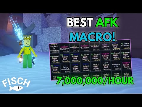 *NEW* BEST AUTO AFK FISCH MACRO ROBLOX! How To MACRO in FISCH ROBLOX