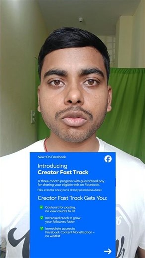 Facebook Creator Fast Track 🤑 How to Apply Creator Fast Track #shortsfeed #shorts #viral