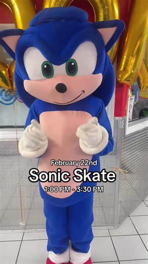 Sonic Skate Event This Sunday at United Skates Raleigh