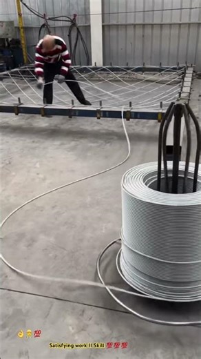 Weaving wire mesh fence for farming protection - Special Skilled Worker