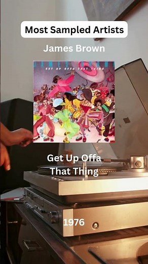 Most Sampled Artist - James Brown